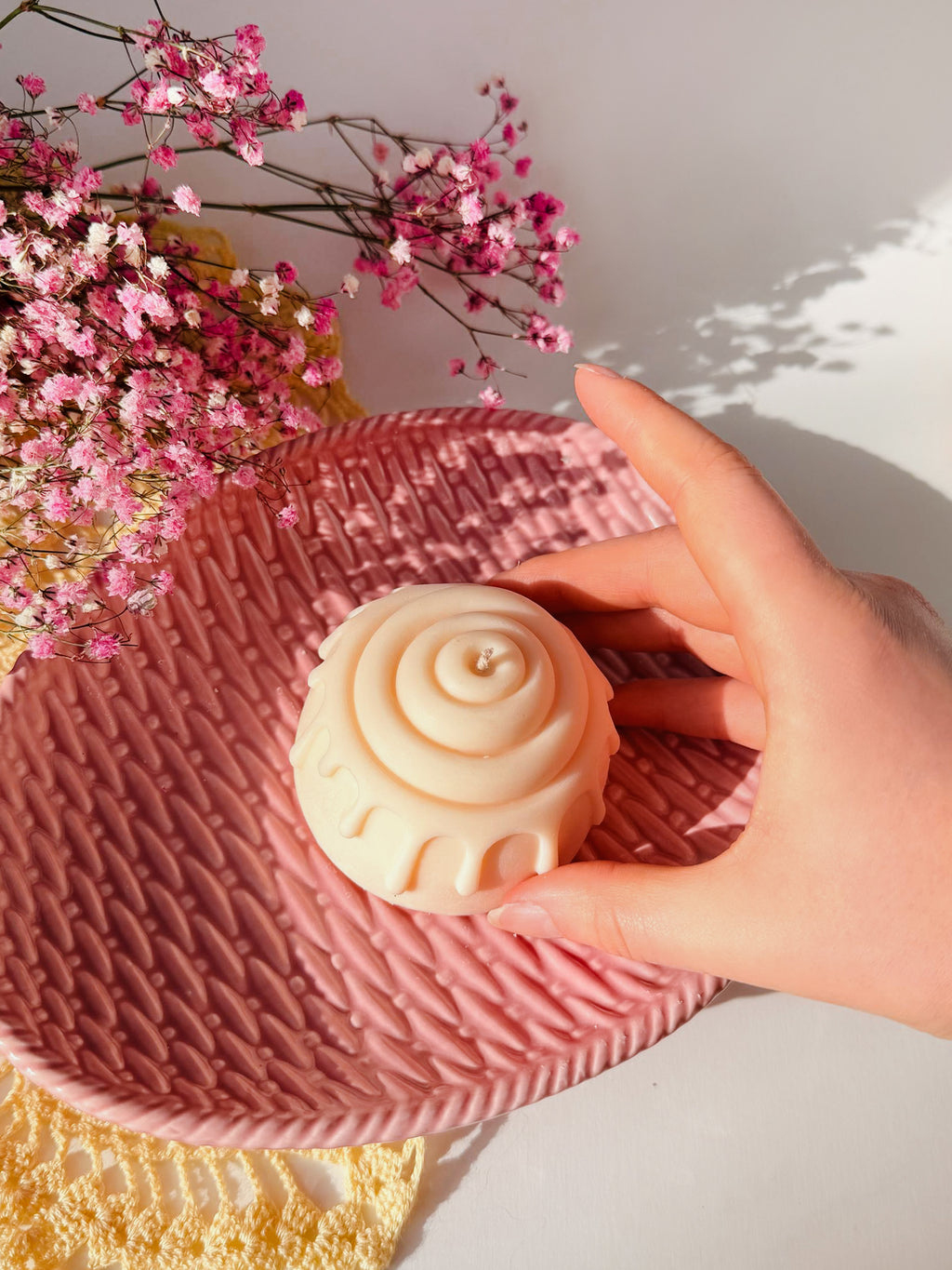 Kanelbulle – handgjort doftljus