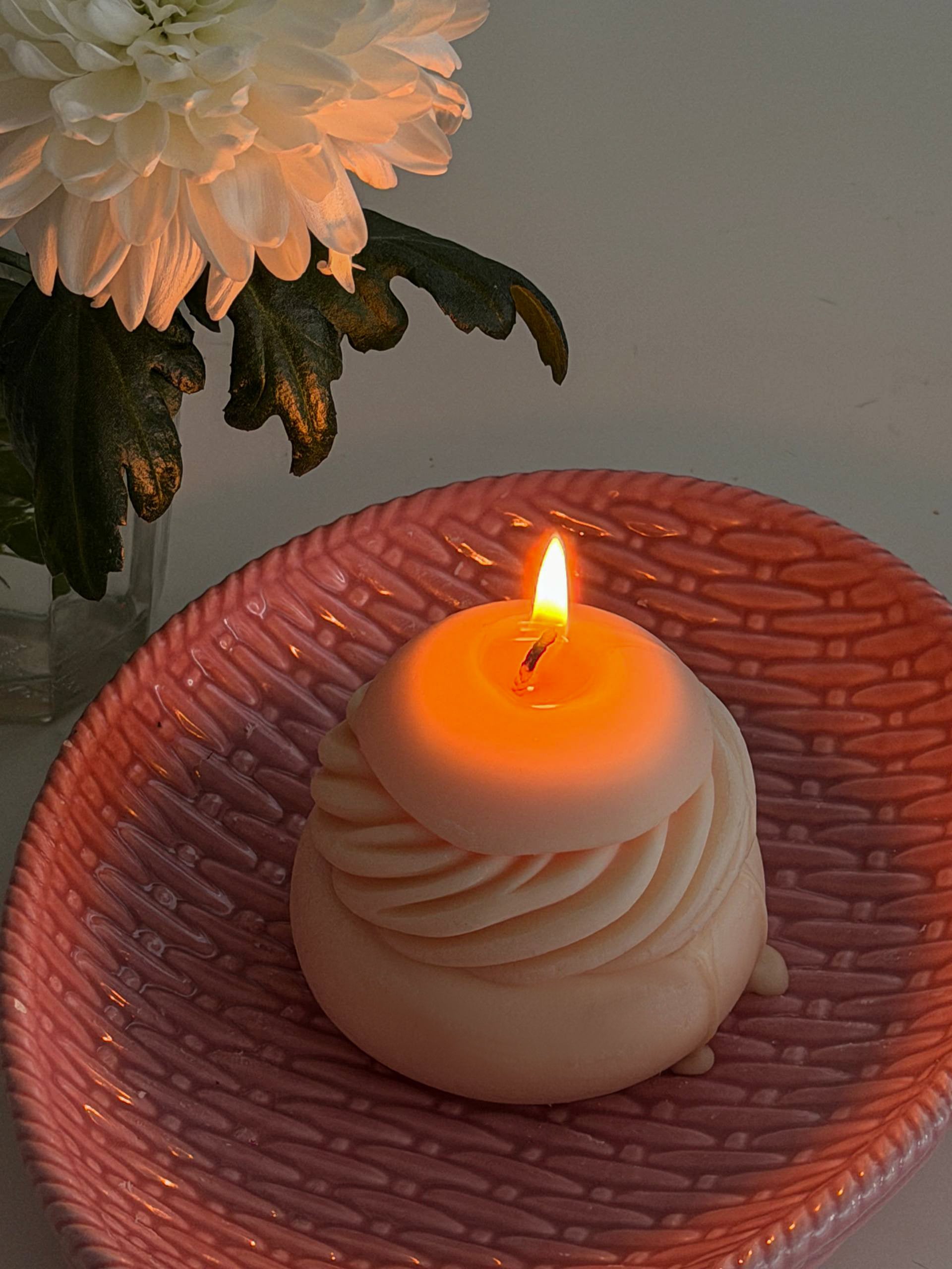 Semla – handgjort doftljus