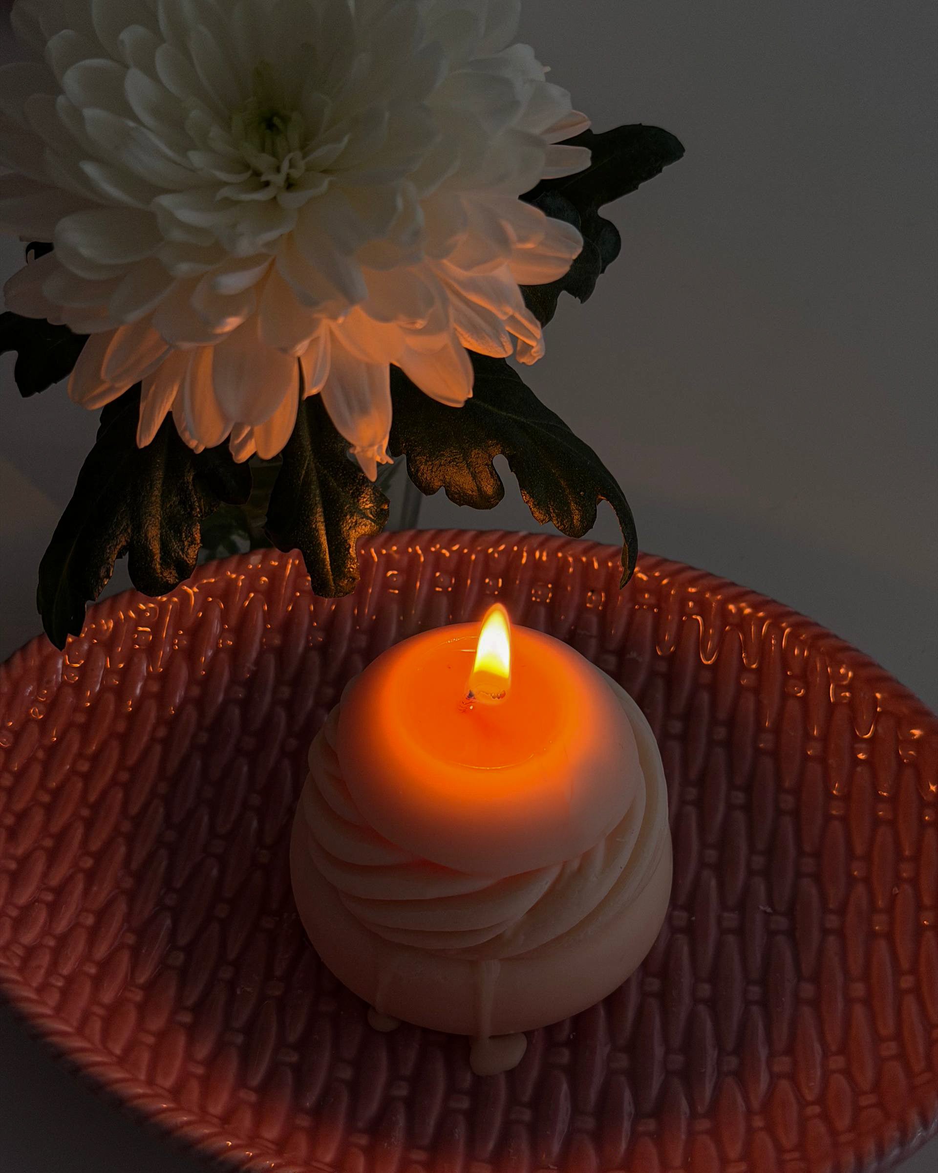Semla – handgjort doftljus